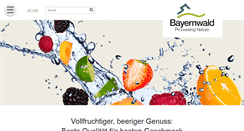 Desktop Screenshot of bayernwald.com